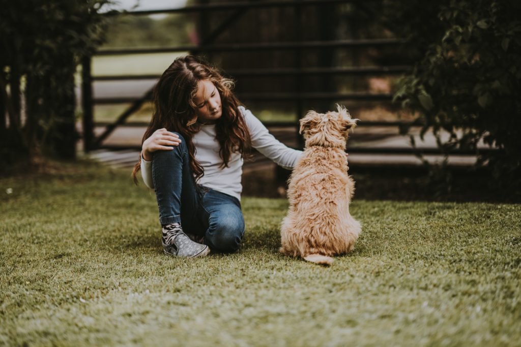 Dealing with the loss of a family pet.